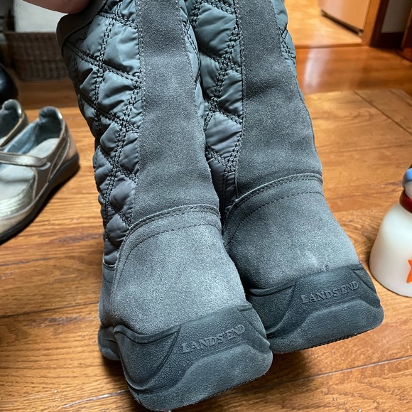 Land’s End gray snow boots 10M - Picture 10 of 12